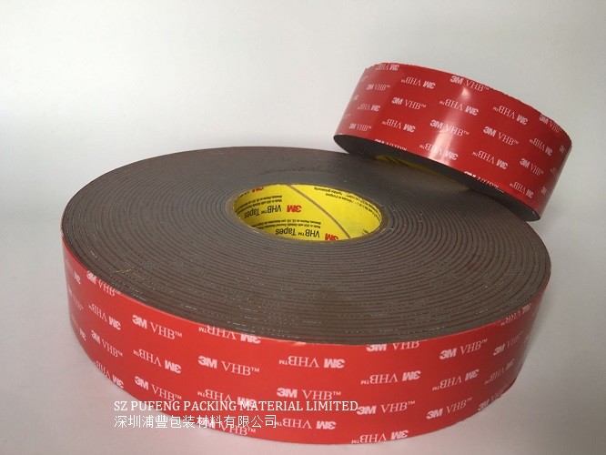 Heavy Duty Mounting Heat Resistant Acrylic Foam Tape 0.64mm pull tabs