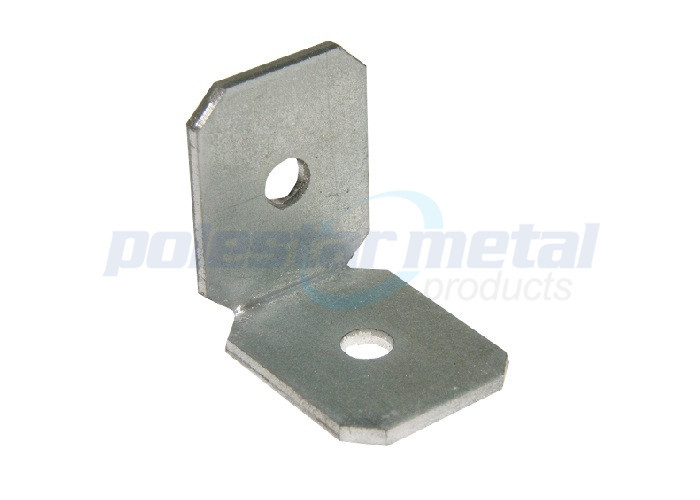 ISO Approved Construction Hardware , 25mm Building Framing Hardware Angle Brackets