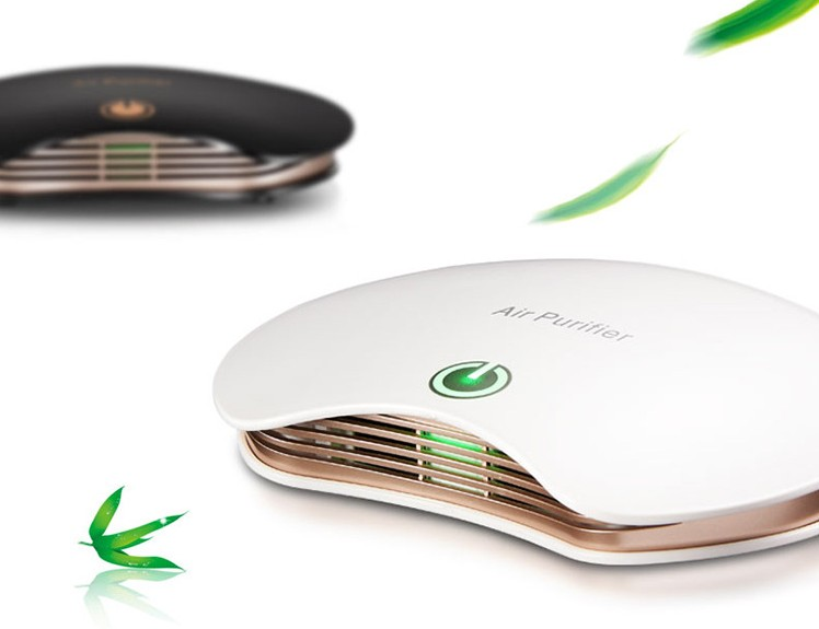 HOMEFISH USB Powered Smart Car Air Purifier 181x130x36mm