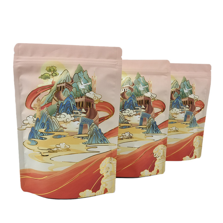 Wholesale Plastic Bag Zipper Packaging For Food Smell Proof Bags with Logo Resealable Mylar Bags for Spice