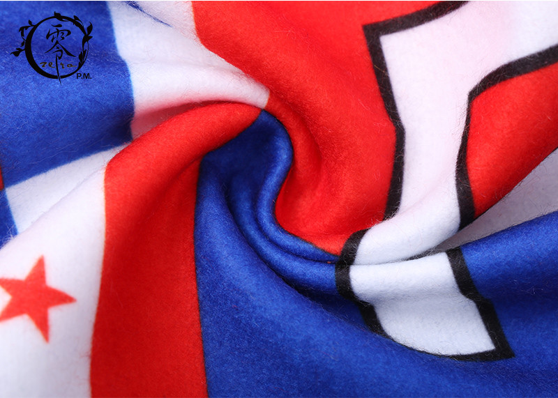FIFA Panama Digital Sublimation Scarf Long Size Printing With Logo