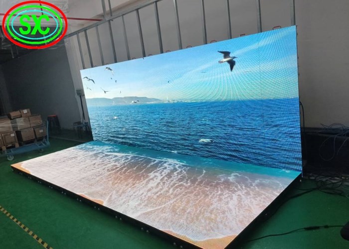 Full Color Indoor Video LED HD Dance Floor With 3 Years Warranty