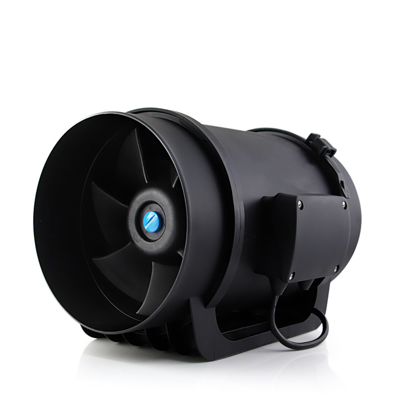 Mixed Flow Duct Fan for Customized Grow Tent Plastic Blade Material 4 6 5 8 10 Inches