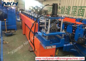  Top Hat Purlin Roof Truss Forming Machine With Embossing / Stiffener Manufactures