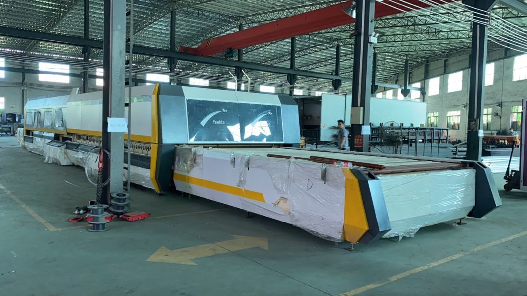 New Condition Glass Tempering Furnace on Making Tempered Safety Glass Machine