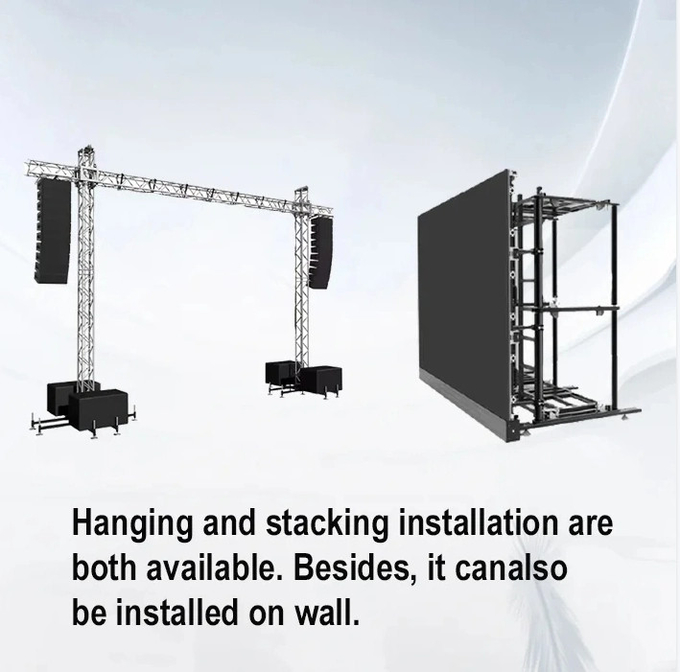 Outdoor P3.91 Rental LED Screen Digital Signage In Retail Open-Air Electronic Signs IP65 Rated For Outdoor Display