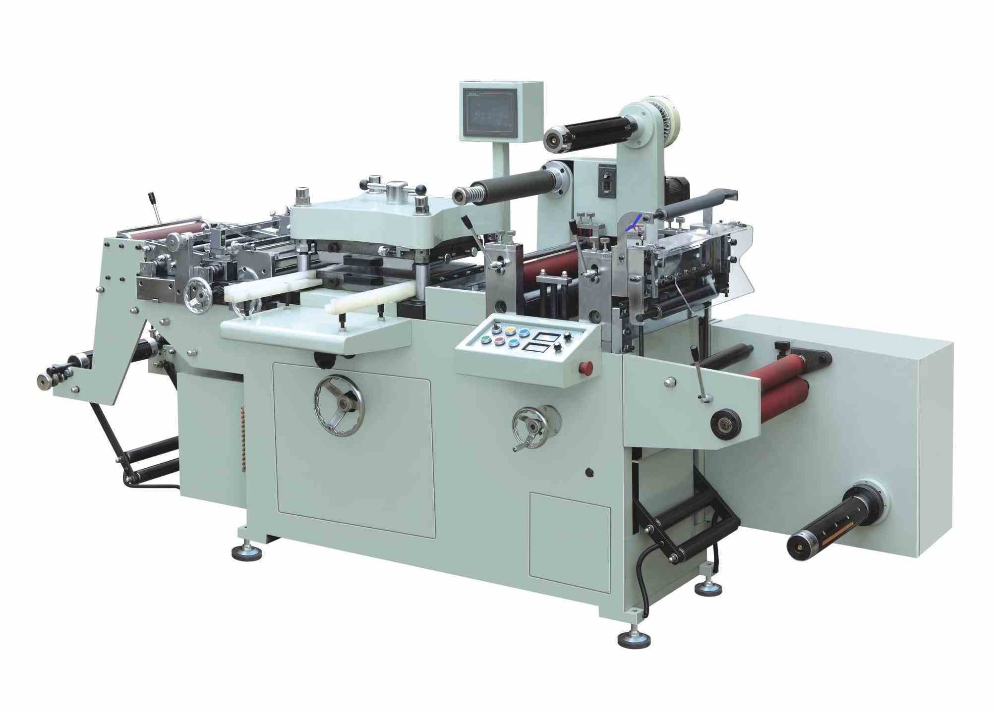 Automatic Double Station Label Die Cutting Machine Hot Stamping