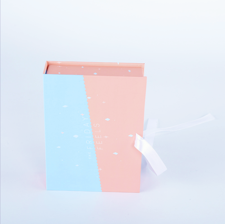 Book Type Keepsake Folding Cardboard Boxes Organizer Packaging ODM