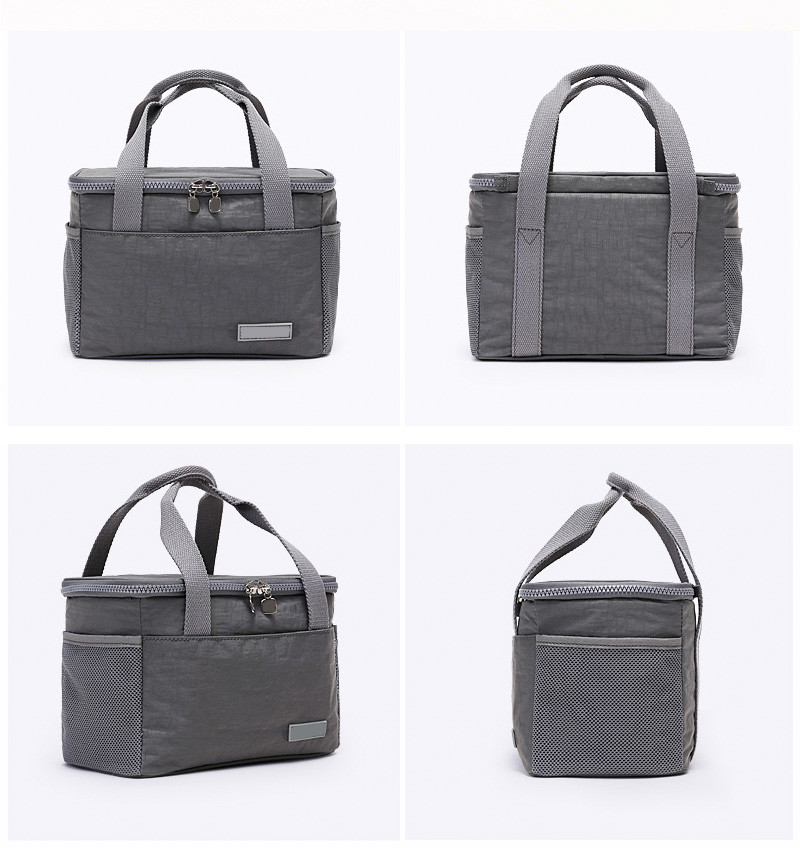 Eco Friendly Waterproof Nylon Insulated Lunch Tote Bag