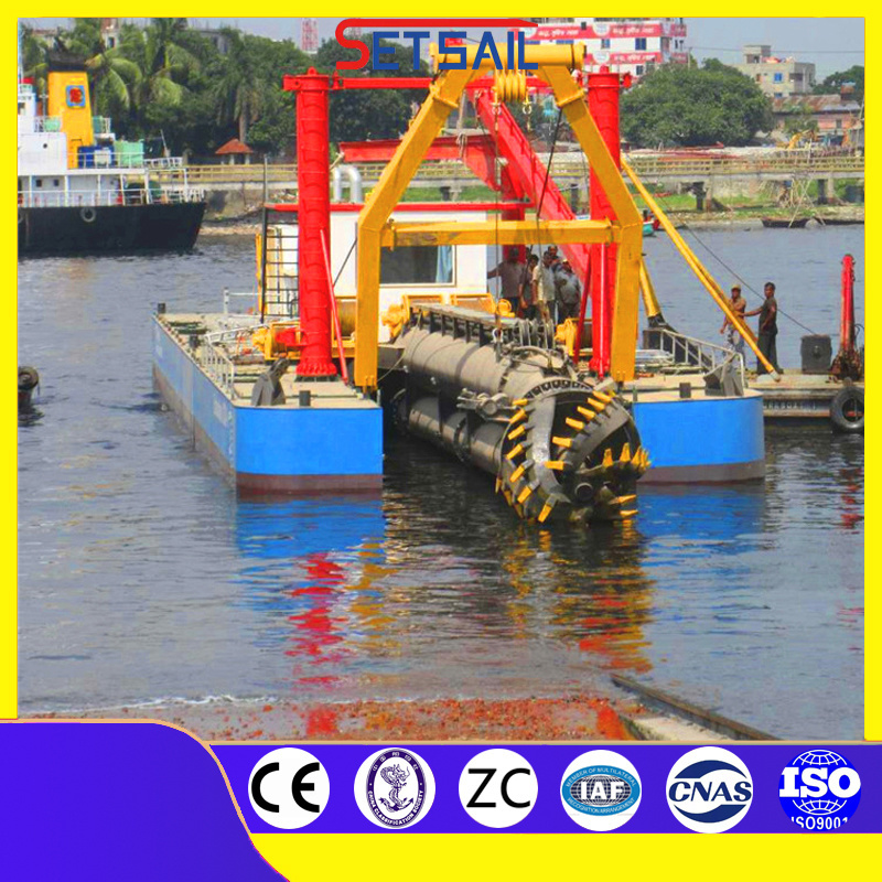 Customized 32 Inch Cutter Suction Dredger with Hydraulic Pump