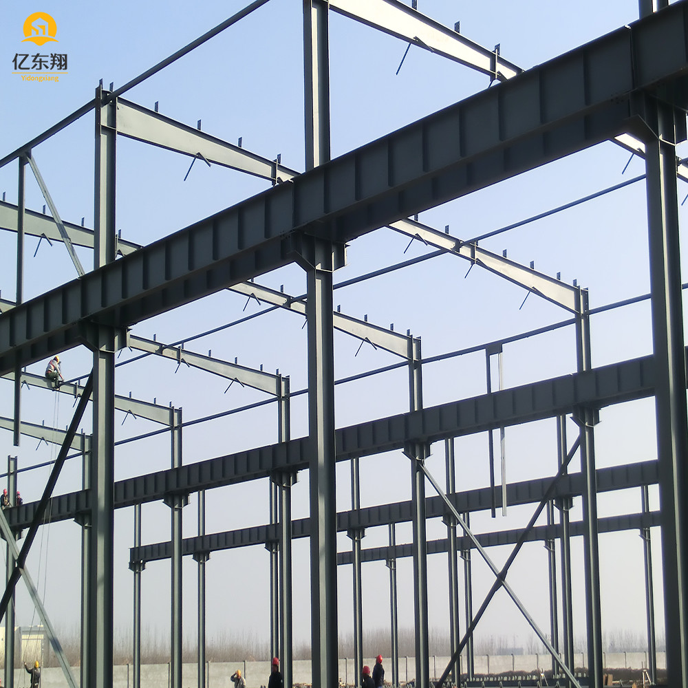 Modular Steel Frame Building Workshop Prefabricated Metal Structure Warehouse
