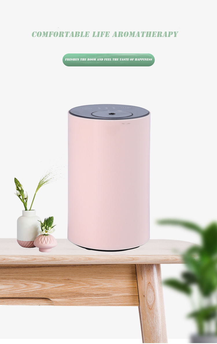 HOMEFISH Waterless Car Aroma Diffuser Nebulizer With Smart Touch Screen