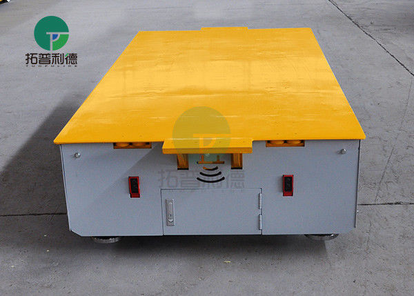 Manually-Automatically Guided Vehicle Trackless Motorized Transfer Trolley For Material Handling