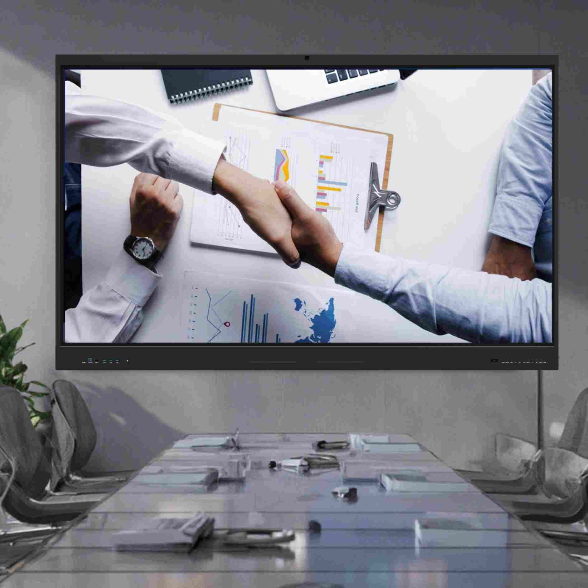 Hot sell 65 75 86 Inch Smart Touch Screen Interactive Board Display Interactive Whiteboard For Classroom Meeting Room