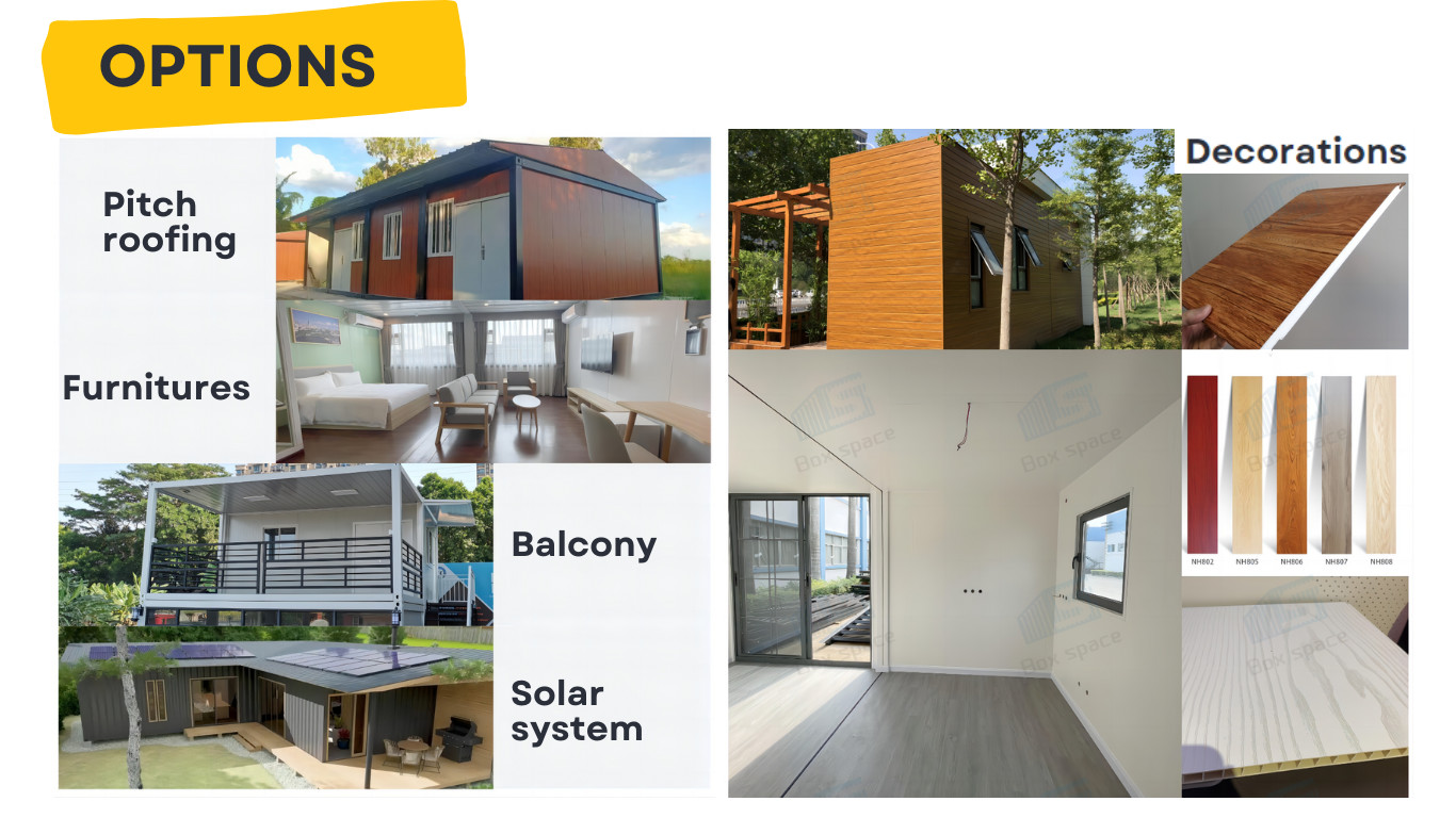 Flexible Container Temporary Housing