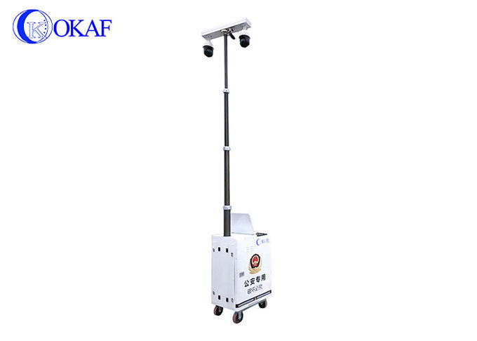 Surveillance / Forensics Mobile Video Surveillance Trailer Fully Customizable
