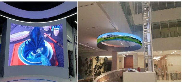Flexible SMD1515 P1.875 HD LED Panel Module 900cd/sqm High Refresh Rate