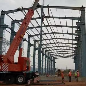 Q355 Hot-Rolled H-Section Steel Structure Building