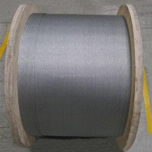 Competitive 1x7/7x7/7x19 SUS 304 Stainless Steel Wire Rope with Steel Core Construction and Types
