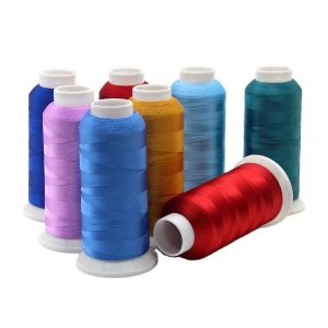High Strength Machine Polyester Sewing Thread For Fabric 108D/2 120D/2 100%