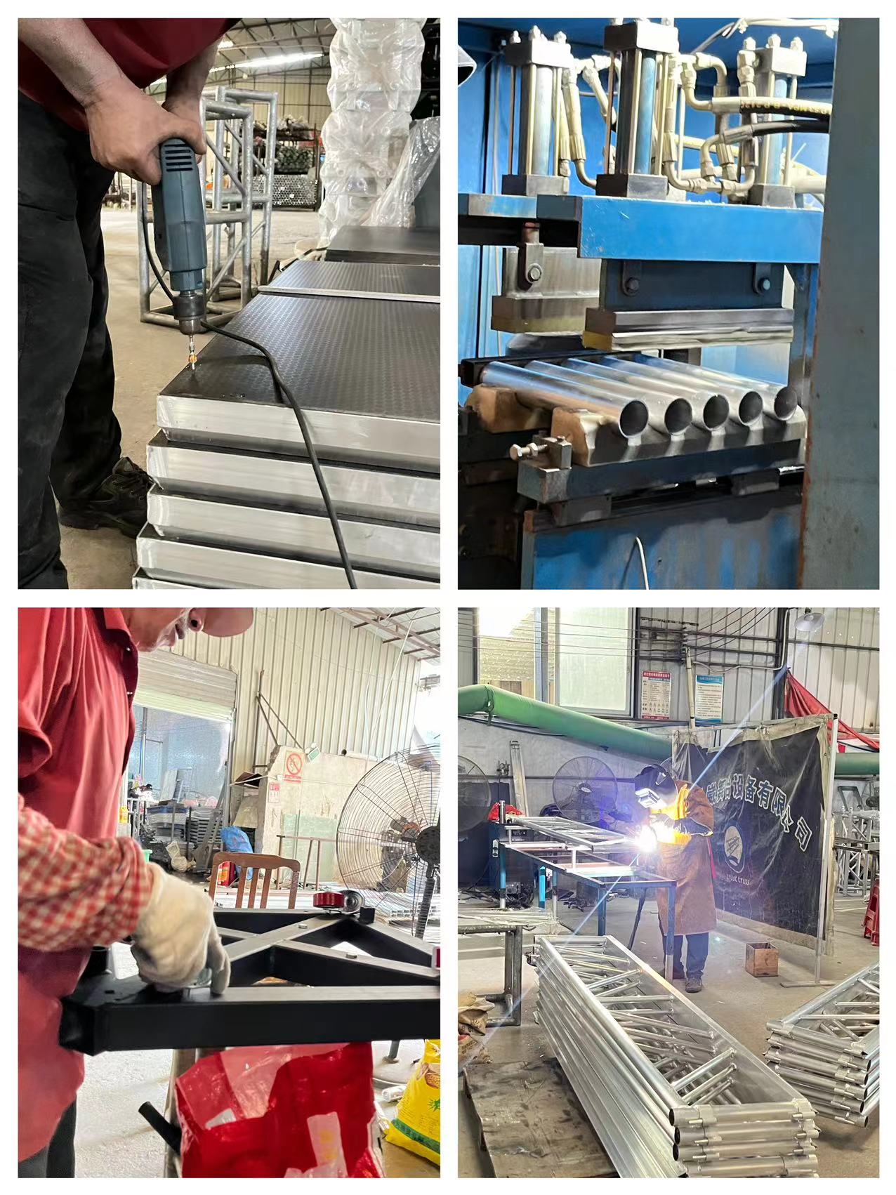 Durable Lightweight Aluminum Clamps Double Clamp Eagle Claw Light Coupling Stage Hook Truss