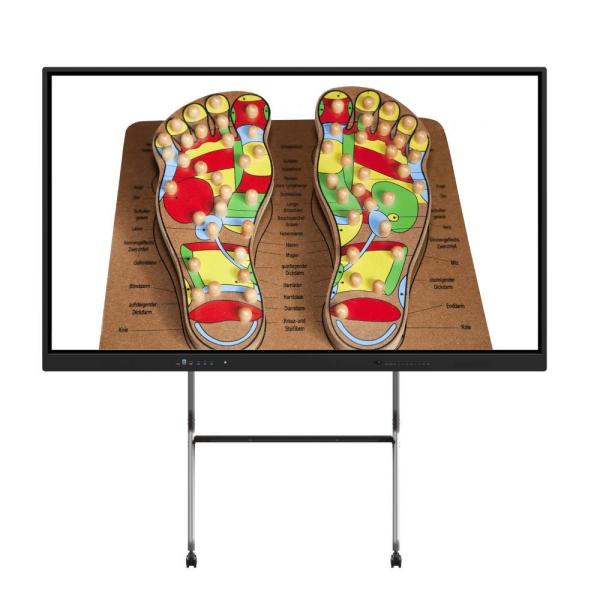 LED Interactive Whiteboard 65/75/86/105/110 Inch Finger Electronic Multi Touch
