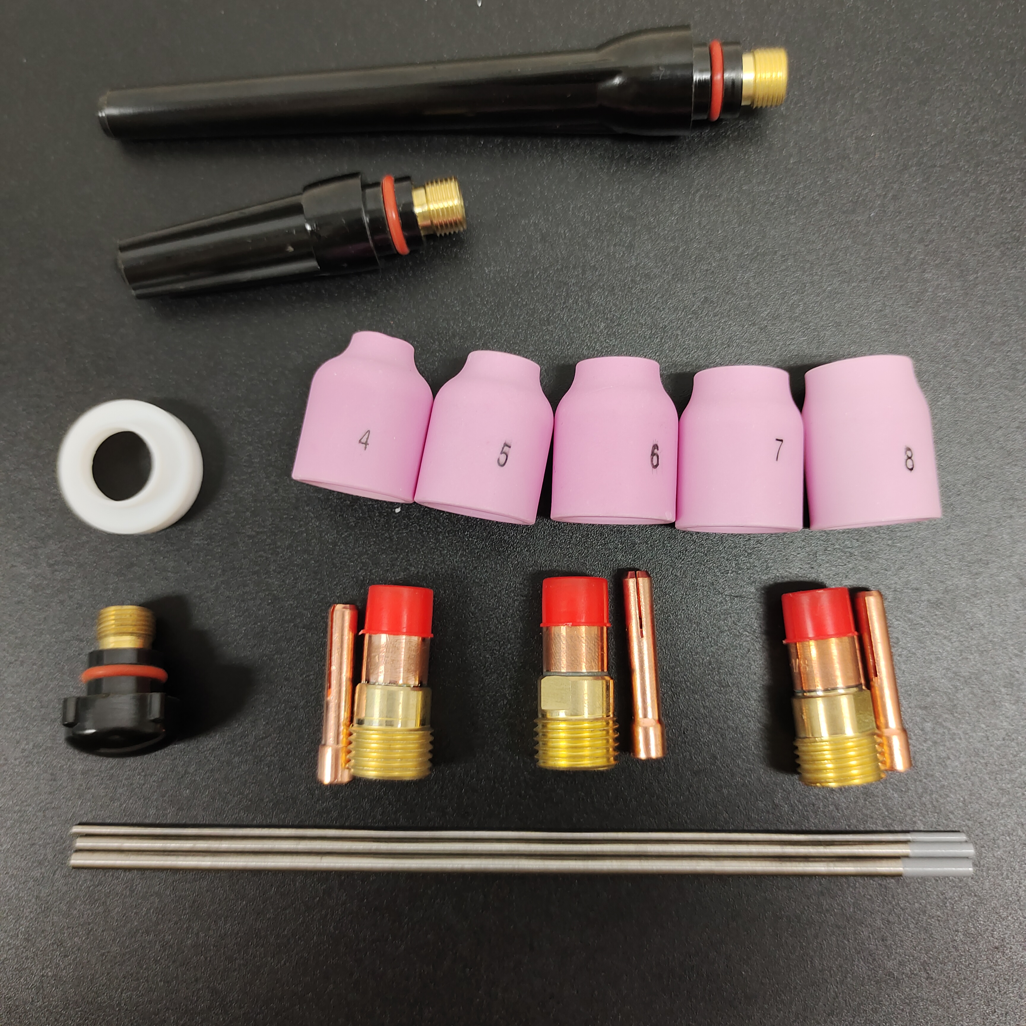 Large TIG Gas Lens Alumina Nozzle Ceramic Cups for WP 9 17 20 18 26 TIG Welding Torch