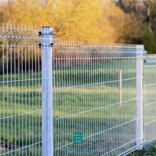 1830mm Height Metal Mesh Fence Panels / Steel Mesh Fencing Panels Silver Color
