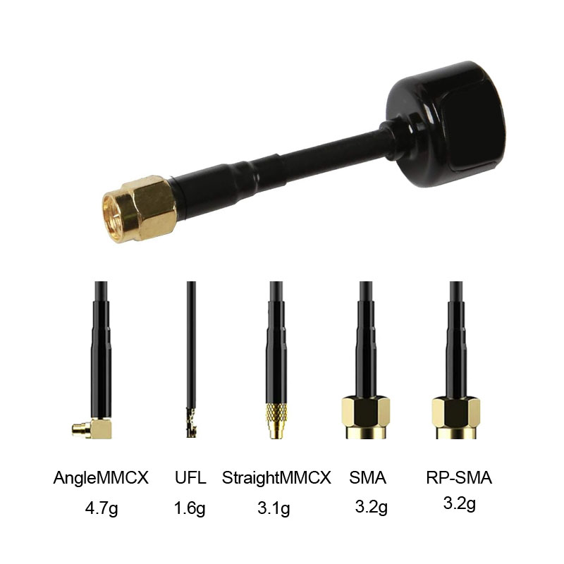 2.5dBi Gain Guard GNSS RTK Enhanced Detection Long Range Remote Control FPV Drone Antenna