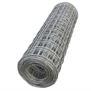 Silver Welded Wire Mesh 1/8 Inch for Cutting Service and Customizable Different