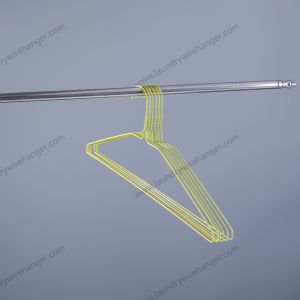14.5 Gauge Galvanized Wire Hangers Proper Shape With A Rounded Hook End