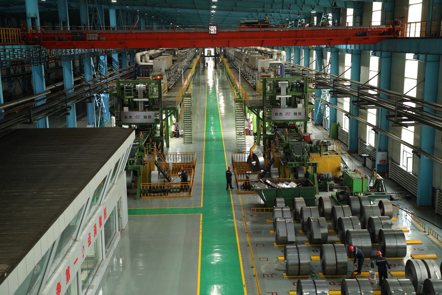 0.6mm 2.8mm 1100mm Cgl Continuous Galvanizing Line Single Work