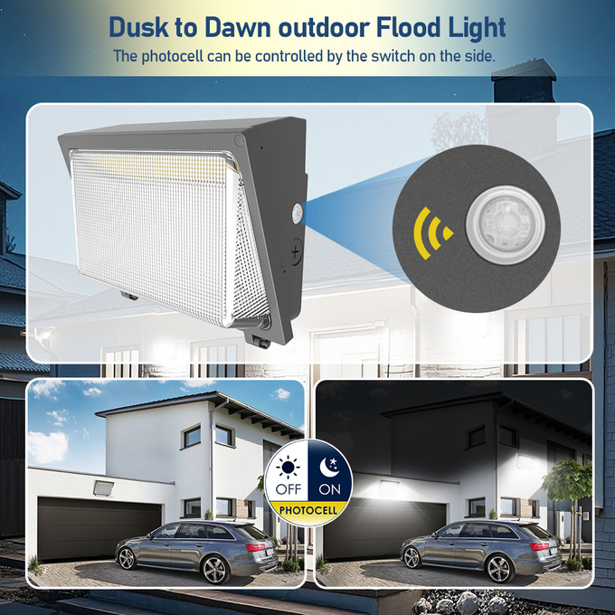 Factory Commercial LED Semi Cutoff Wall Pack Outdoor Waterproof