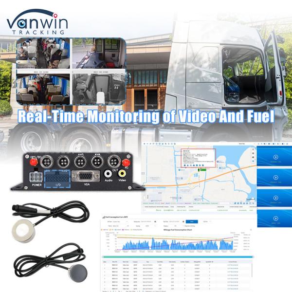 Safety Surveillance Mobile DVR Fuel Monitoring System Vehicle MDVR CCTV GPS 4G