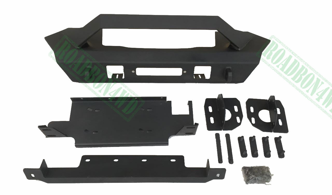 Avenger Front Bumper for Wrangler JK Steel / Aluminium Recovery Winch Bumper for Jeep JK 07 Onwards