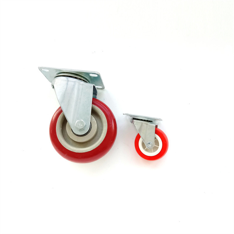 45mm Nylon Castor Wheels Replacement Chair Casters