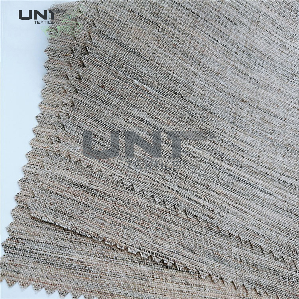 Soft Wool Woven Hair Interlining Shrink Resistant For Garment Suit