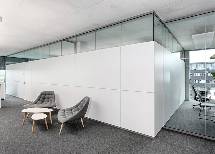 2024 new Modern Office Environment glass office partition wall