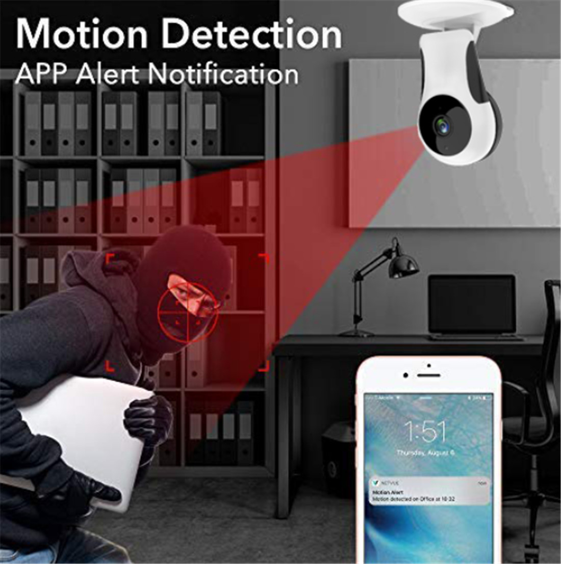 Indoor Wi-Fi 1080P Mini Smart IP Camera(JY-F02-2MP)