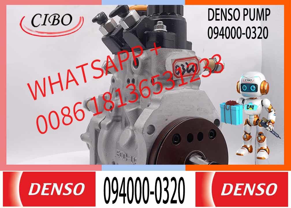 6217-71-1120 fuel injector pump 094000-0320 6217-71-1124 for wa500-3 Loader parts WA500-3