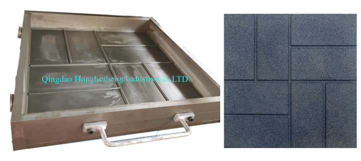 Vulcanizing Mould For Rubber Tile Making Line