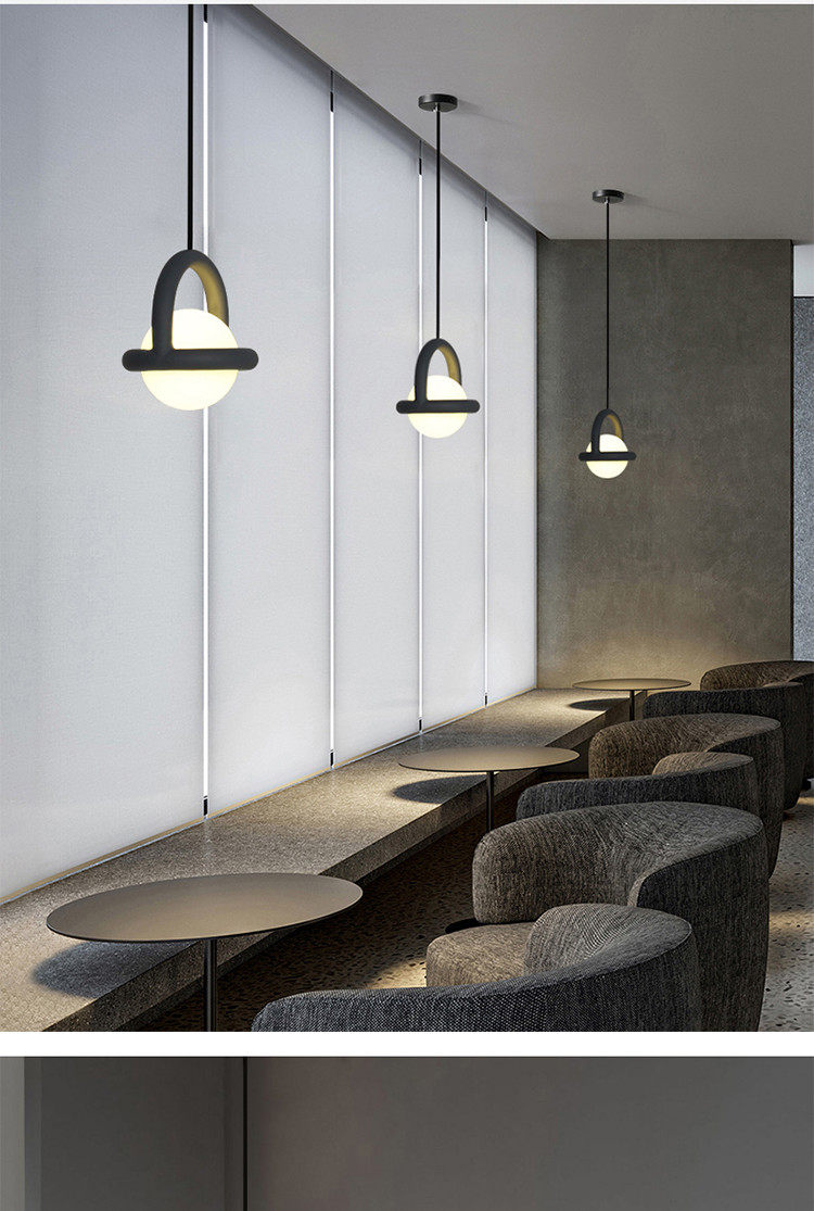 Nordic Danish pendant lamp Bedside dining room lamp simple Balloon Pendant Lamp(WH-GP-138)