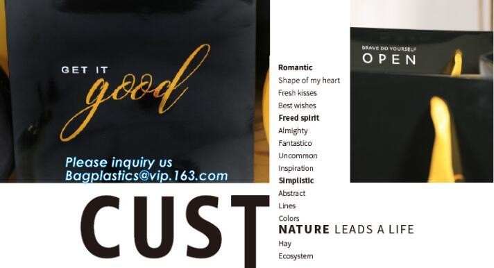 Flower carrier bag with different color customized pot plants kraft paper bag with handle,stamping logo fancy paper flow