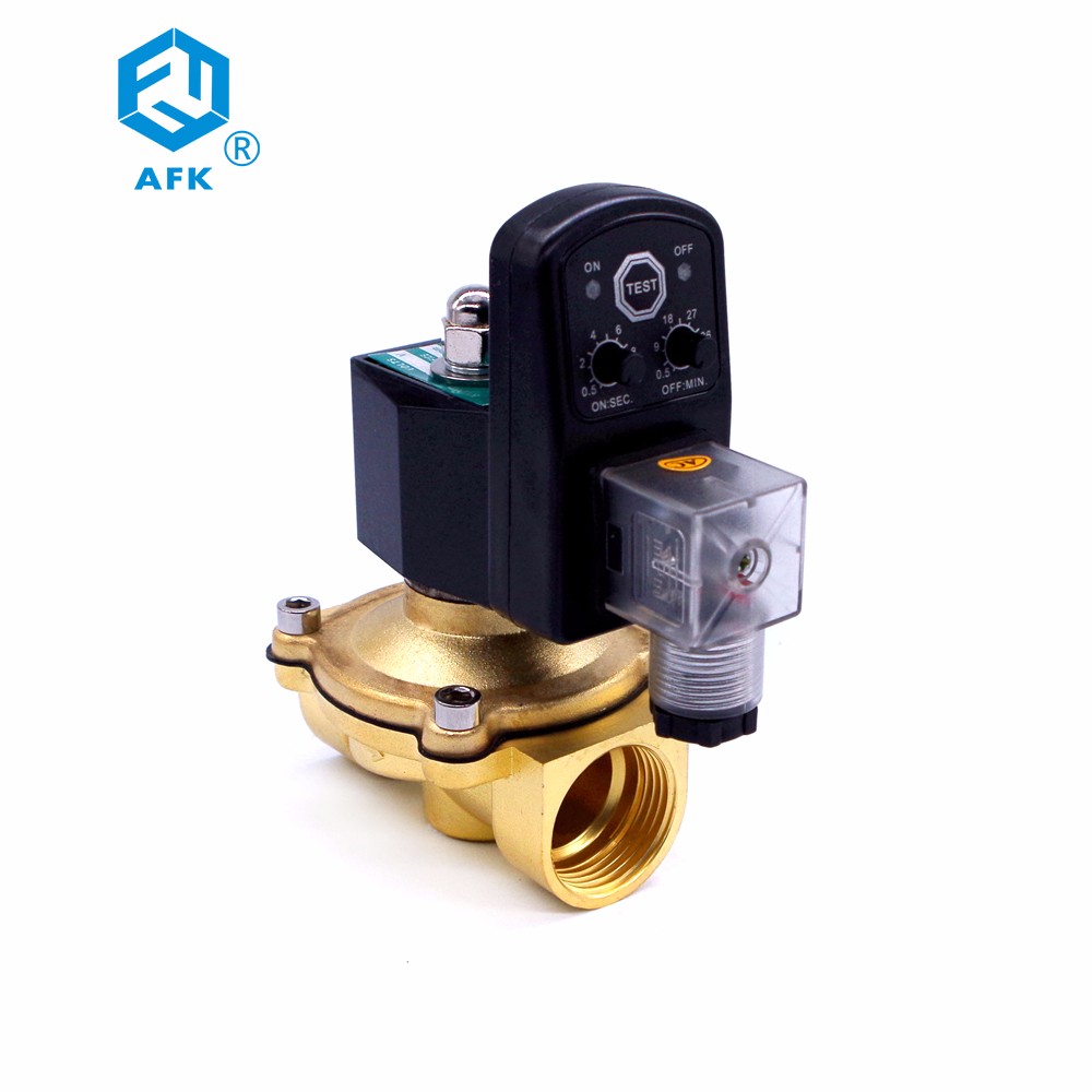 Low Voltage Brass Electric 12V DC Gas Solenoid Valve 1/2 inch