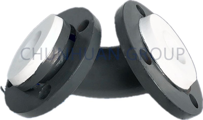 Aging Resistance Elbow F4 DN2000 PTFE Lined Carbon Steel Pipe