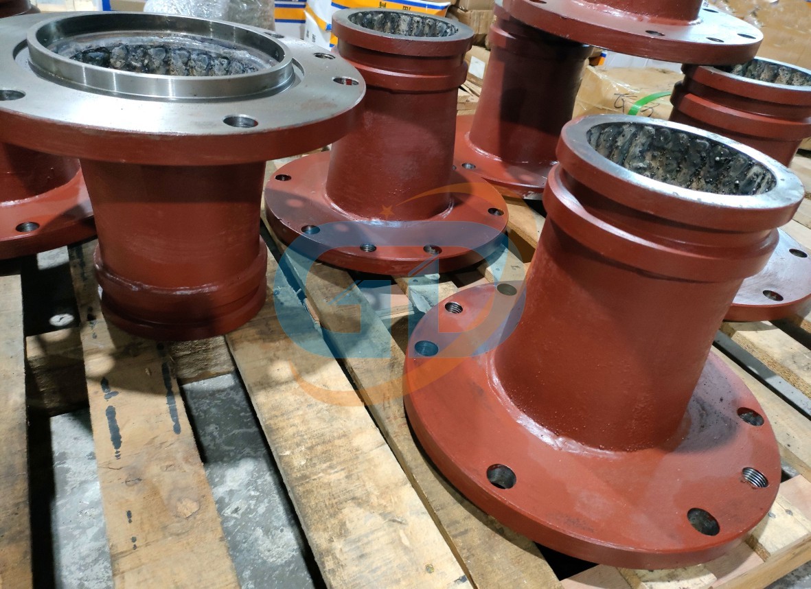 Concrete line pump outlet spare parts discharge support for sany 11339738 A810301030003