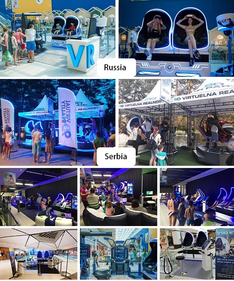3 Dof Motion Platform Redemption Arcade Machines , 9D Cinema Ride Horse Simulator