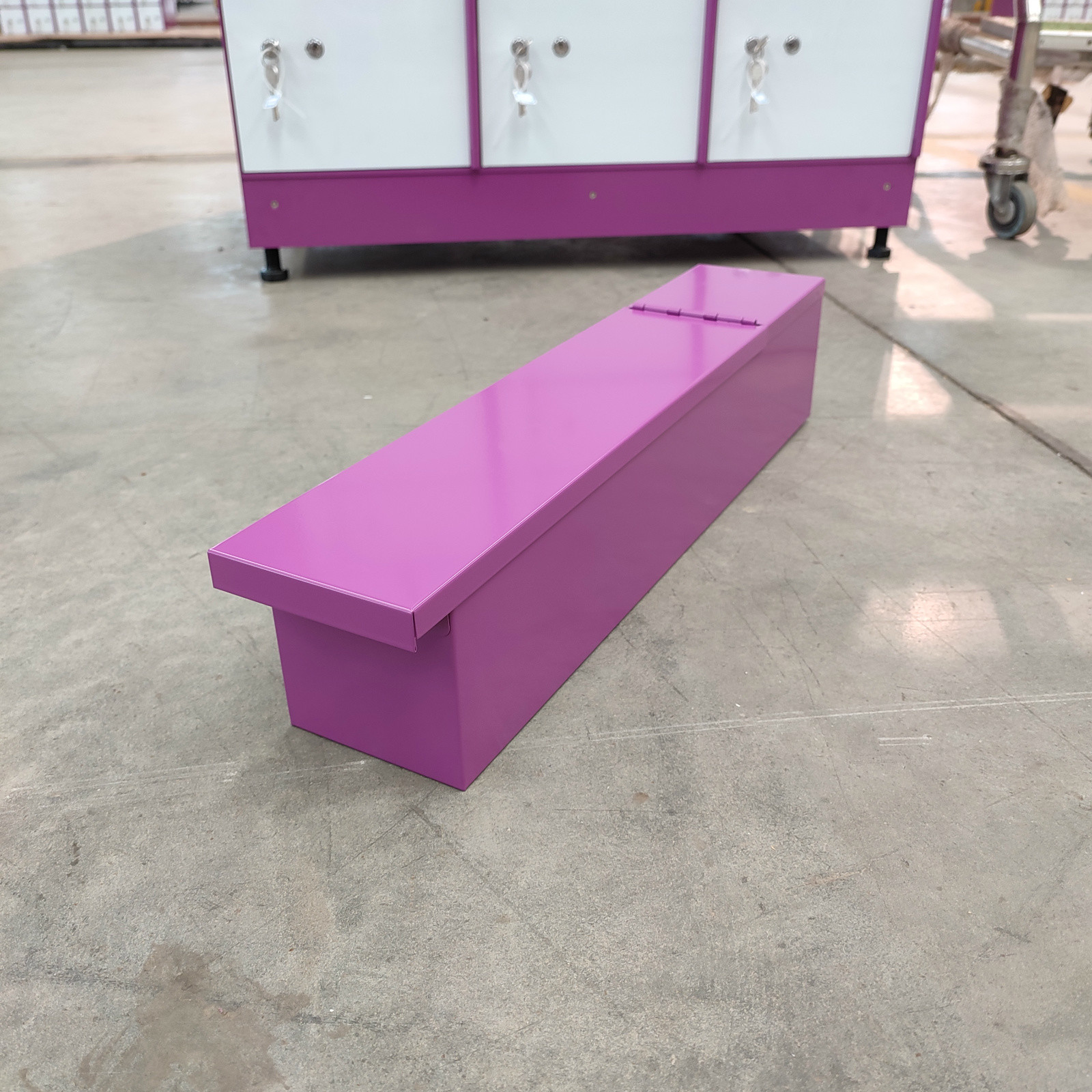 600mm Depth Plastic Sprayed Bank Safe Deposit Locker