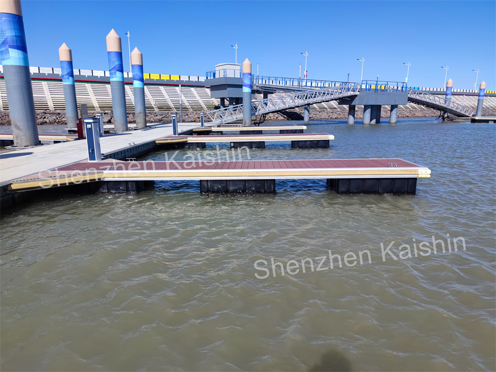 Aluminum Alloy Floating Finger Docking Systems Provide Ample Mooring Space