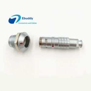 Waterproof Stainless Circular Push Pull Connector Lemo K Serials 0k 1k 2k 3k 2